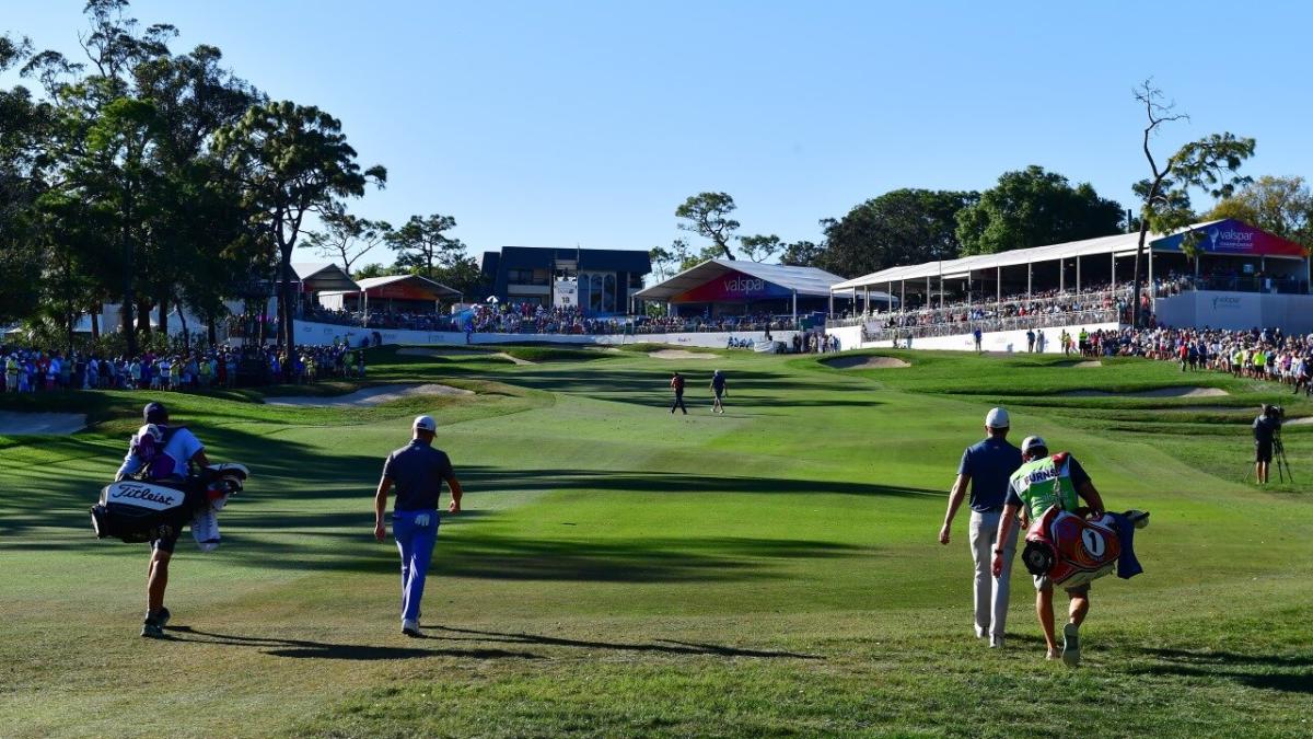 Sam Burns is seeking a hat-trick of Innisbrook titles this week